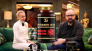 DEDRA VITAMIN B12 - METHYLCOBALAMIN 500 μg, doplněk stravy 90 kapslí
