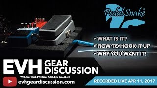 Video thumbnail for PedalSnake Q&A Plus Live Hookup Demonstration by Music Gear Network