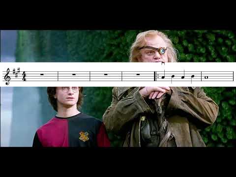 Easy Halloween Song - MOODY EVIL EYE (first finger and open strings)