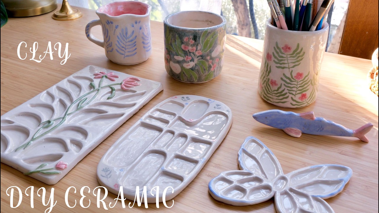 Making Clay Art Supplies - My Own Handmade Ceramic Materials ⎪DIY 🌱