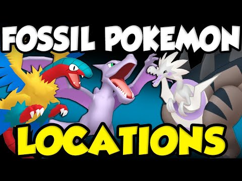 CROWN TUNDRA FOSSIL POKEMON LOCATIONS! How To Get ALL Fossil Pokemon (Gen 8 Fossil Hidden Abilities)