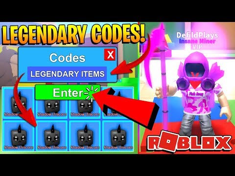 Legendary Roblox Mining Simulator Codes Insane Free Legendary - legendary roblox mining simulator codes insane free legendary codes defildplays video dangdutan me