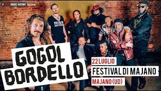 Gogol Bordello - Malandrino [live @Majano (UD) 22/07/2018]