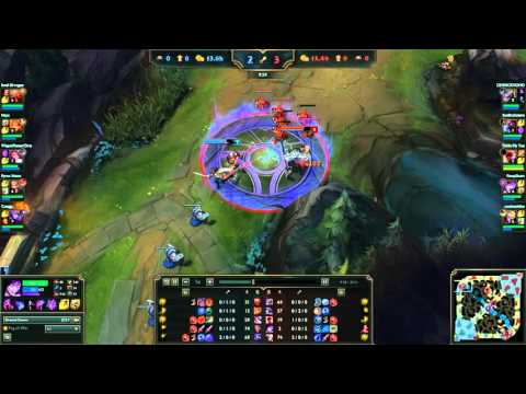 Ranked League of Legends NA 5.22 Platinum Mid Malzahar vs Cho'gath