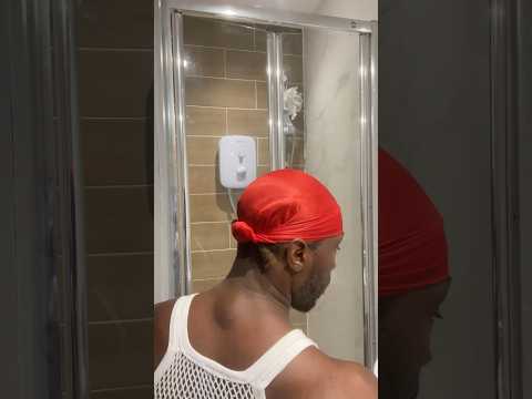 How to wear Durag with no Tail / Cape tuck #shorts #hairtips