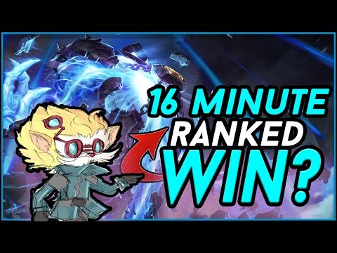 SUPER SPEED DIAMOND RANKED GAME! |  HEIMERDINGER VS XERATH! - League of Legends