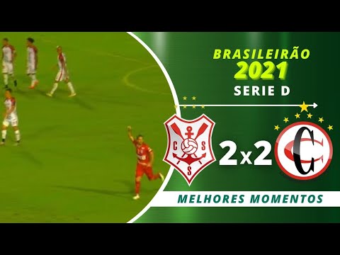 SERGIPE 2 X 2 CAMPINENSE (PB) | BRASILEIRAO SERIE D | 12/09/21