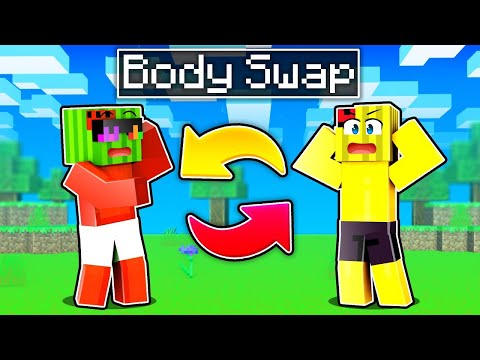 Minecraft But We SWAP BODIES!