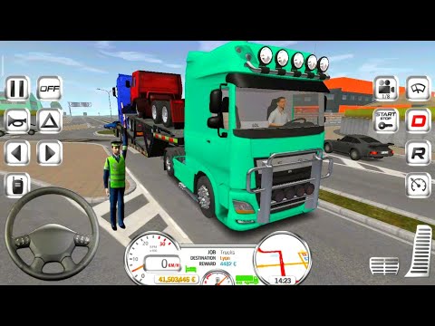 Euro Truck Evolution #21- Trucks Transport! Truck Games - Android gameplay