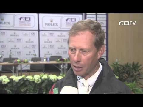 Rolex FEI World Cup™ Final 2013 - Rolf Goran Bengtsson 3rd in Speed Class