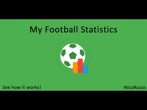 My Soccer Stats Video