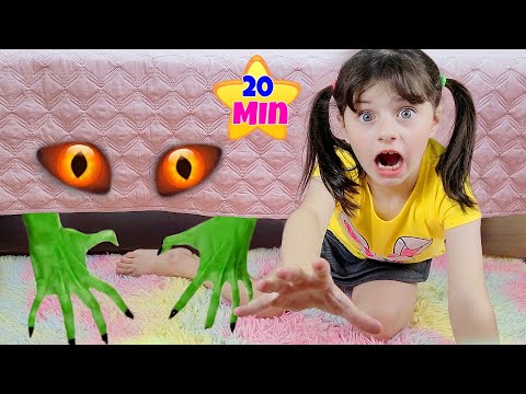 Mimi and Julinha in Funny Stories about Monsters, Mysteries and the Black-faced Ox for children