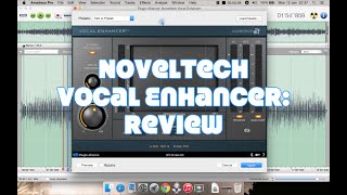 Video thumbnail for Noveltech Vocal Enhancer Plugin: Review by Videoed Tech Reviews