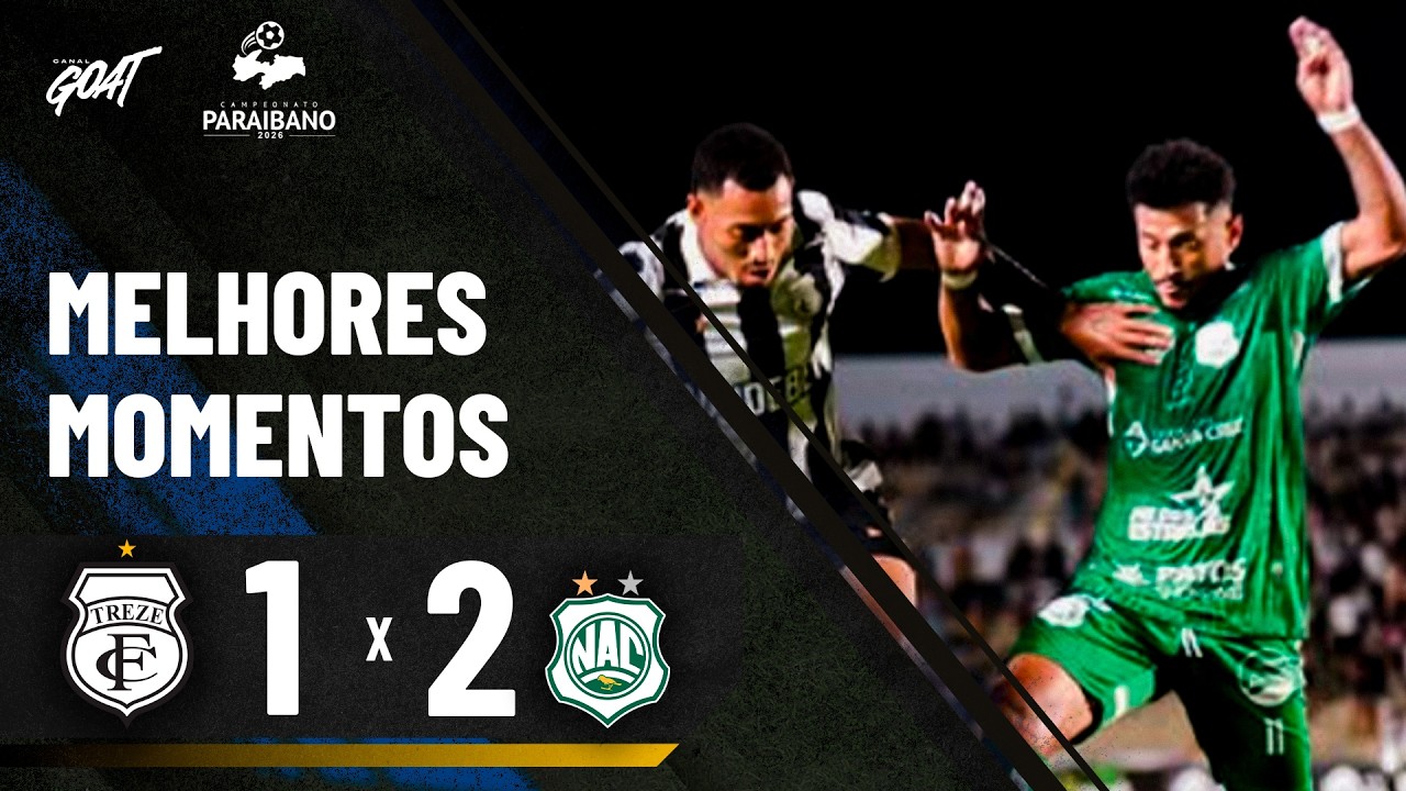 Treze vs Nacional de Patos Highlights