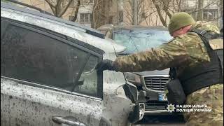 В Одессе взорвался припаркованный во дворе автомобиль (видео)