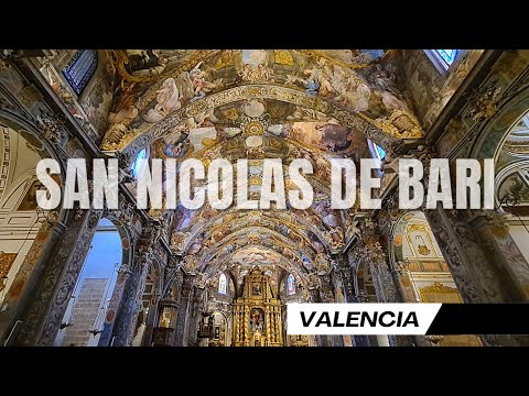 GUIA DE VALENCIA: La capilla sixtina Valenciana, la iglesia de San Nicolás de Bari