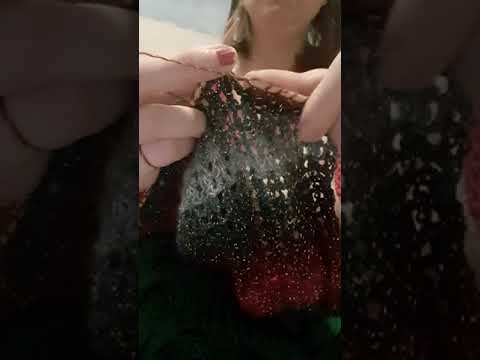 Weihnachtjacke, Kaputze auf die Stricknadel fertig los