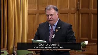 Gord Johns tables a petition calling for a national strategy to combat plastic pollution