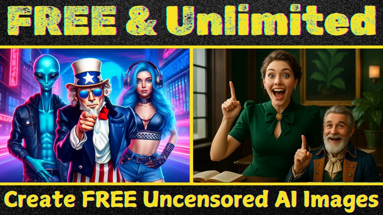 Generate UNLIMITED Text To Image For 100% FREE | New AI Tool | Top AI Secret