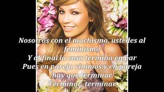 Thalia Mujeres Letra