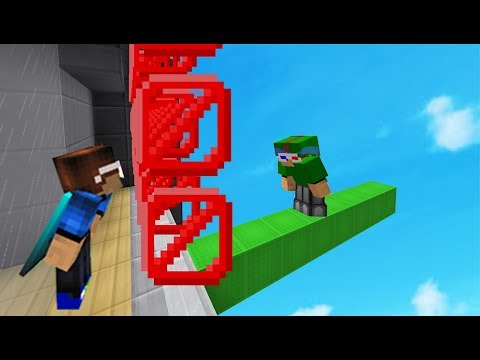 Glitching Behind INVISIBLE BLOCKS in Bedwars! (Gamebreaking)