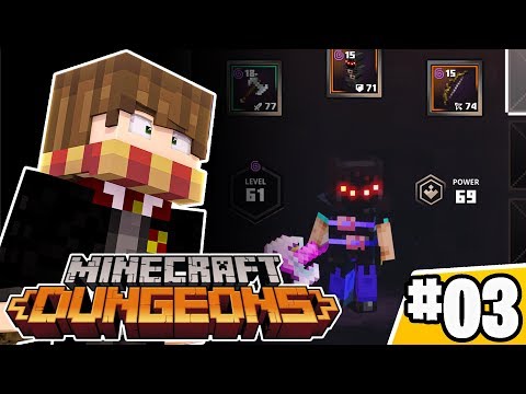 [#03] LET'S GRINDING TEROSS UNTIL IT BECOMES OP!!  |  Minecraft Dungeons