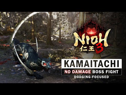 Nioh 3 - Kamaitachi Boss Fight (No Damage)