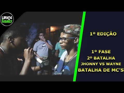 2ºBATALHA - 1FASE - JHONNY vs WAYNE - REI DA LÍRICA - FSA-BA - 02/11/2018