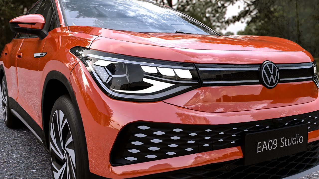 2022 Volkswagen ID6 3D Model