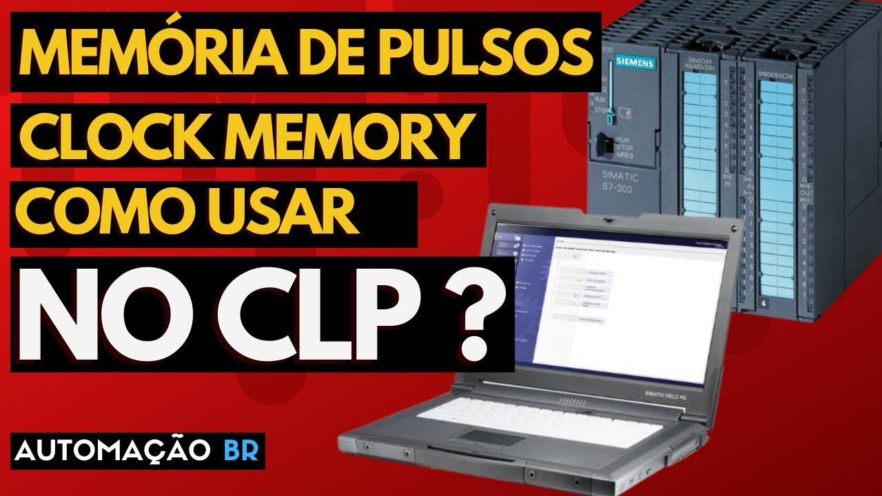 PROGRAMANDO CLP - COMO USAR A MEMÓRIA DE PULSOS *Clock Memory* | SIMATIC MANAGER | #46