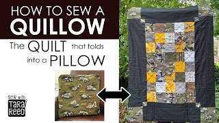 How to Sew a Quillow from 5 inch precut fabrics