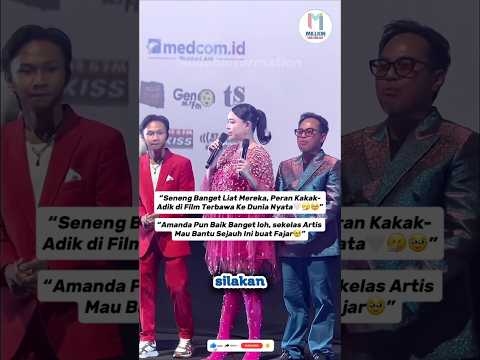 😍Siapa Yang Setuju Kalo Mereka Bener2 Kayak Sodaraan Betulan☝🏻 #amandamanopo #fajarsadboy #fyp