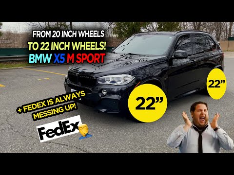 22 inch Wheels on The BMW X5 M Sport