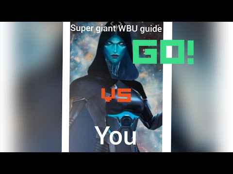Supergiant WBU guide. MFF. Marvel Future fight