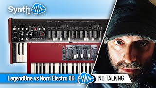 Video thumbnail for VISCOUNT LEGEND ONE vs NORD ELECTRO 6D ► No Talking by MeX ( Enzo Messina ) by Synth Cloud