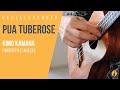 Pua Tuberose on Ukulele