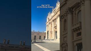 Boarding the Disney Fantasy in Rome, 🇮🇹 🚢 #disneycruise #cruisevlog #mediterraneancruise #europe