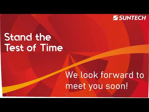 Suntech Intersolar 2022