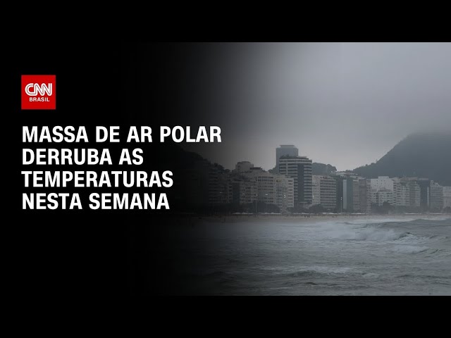 Previsão do tempo: Ar polar deixará semana com temperaturas de inverno | CNN PRIME TIME