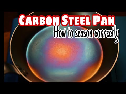 de BUYER Carbon Plus Steel Pan Seasoning First Time