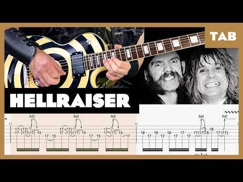Ozzy Osbourne - Hellraiser - Guitar Tab | Lesson | Cover | Tutorial