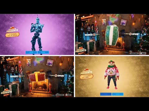 Fortnite All Christmas Presents (2025)