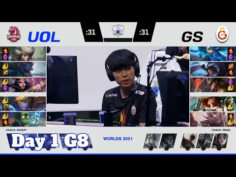 UOL vs GS | Day 1 Play-Ins S11 LoL Worlds 2021 | Unicorns of Love vs Galatasaray Esports