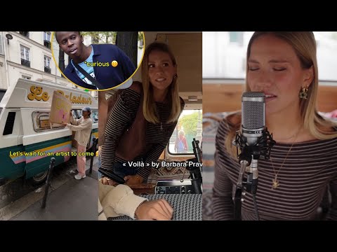 This girl shocked everyone during an Open Mic in Paris 😮