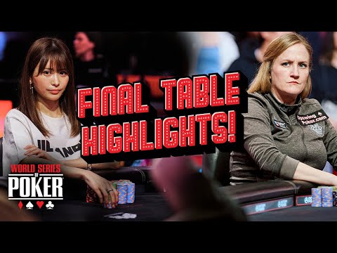 WSOP 2024 | Ladies Championship Final Table with Jamie Kerstetter and Shiina Okamoto
