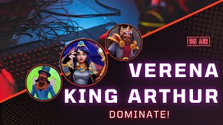 Unlocking the NEW Astral Legendary Hero in LUDUS! King Artur & Verena DOMINATE The Grand Tournament