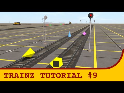Trainz route building tutorial Ep. 09 | Signals, Trackmarks & Other track side objects