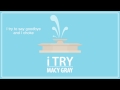 I TRY - MACY GRAY instrumental + lyrics 