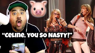 Céline Dion &amp; Anastacia "You Shook Me All Night Long" (AC/DC Cover) Divas Las Vegas 2002 (REACTION)