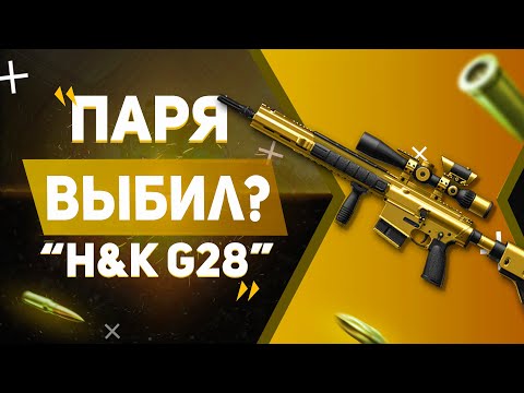 Выбиваю золотую H&K G28